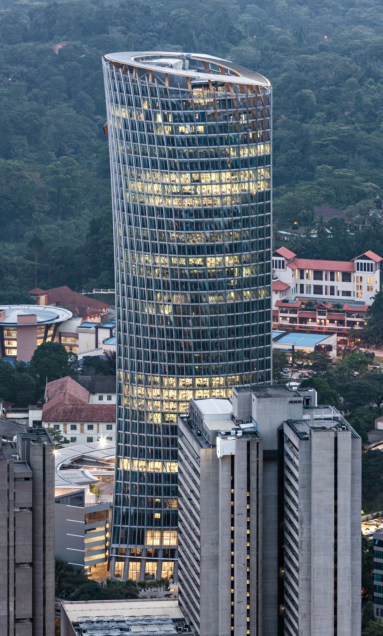 KKR2 Tower, Kuala Lumpur - View from KL Tower. © Mathias Beinling